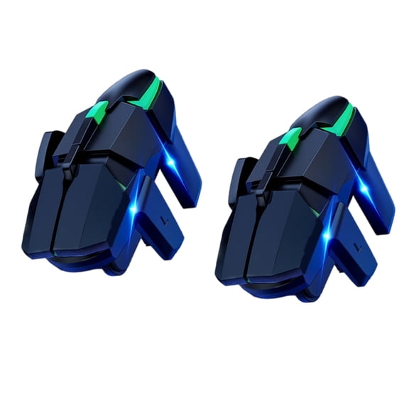 AOOOWER Gaming Accessory Game Controller Shooters Fire Button Phone Triggers Mobile Phone Game Triggers Gamepad Joysticks