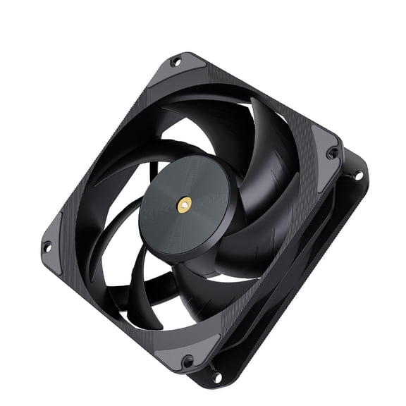 AOOOWER Gaming PC Case Fan 120mm Hydraulic Bearing Temperature Monitoring System Desktop Cooling Fan Low Noise for Gaming Rigs