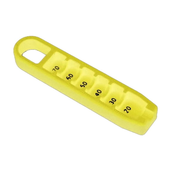 AOOOWER Golf Tees Height Gauge Elevator Precisions Ball Height Setter Plastic Adjustments Tees Height Positioner Easy to Use