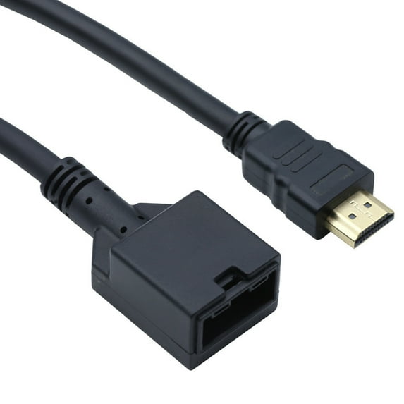 AOOOWER HDTV EF Female 19P to AM Male 19P Converters Cable for Clear Video Transmission Home Theater Car Entertainment System