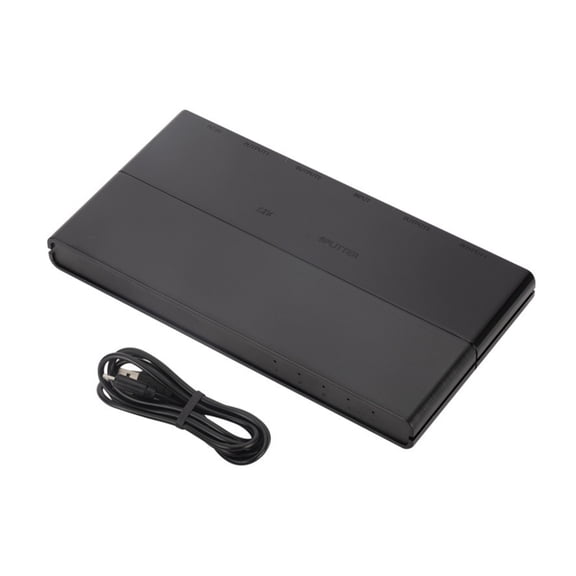 AOOOWER HDTV Splitter 1x4 Clear Replicator Switcher Enables Synchronized Video Streaming