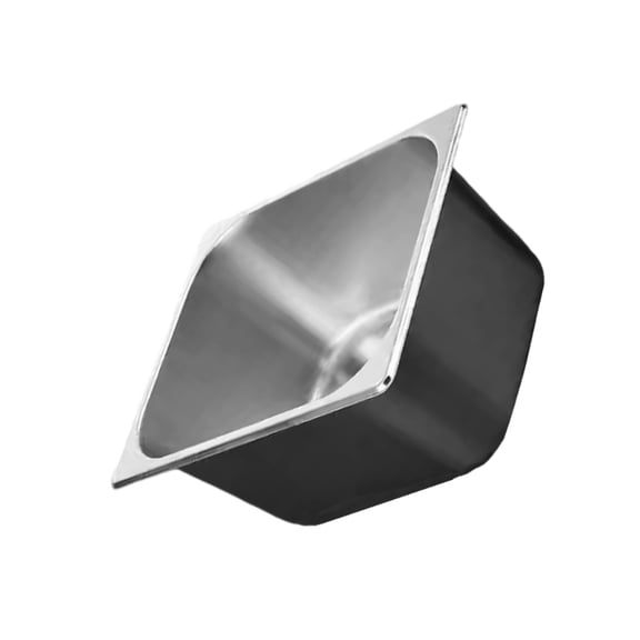 AOOOWER Half Portion Stainless Steel Container For Food Preps Space Efficient with Lid