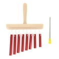 thumbnail image 1 of AOOOWER Hand Held Bar Chime Percussion Bells for Children Toy 8 Tone Hand Bells with Knocker Windchime Chimes Bells Bar Chimes, 1 of 12