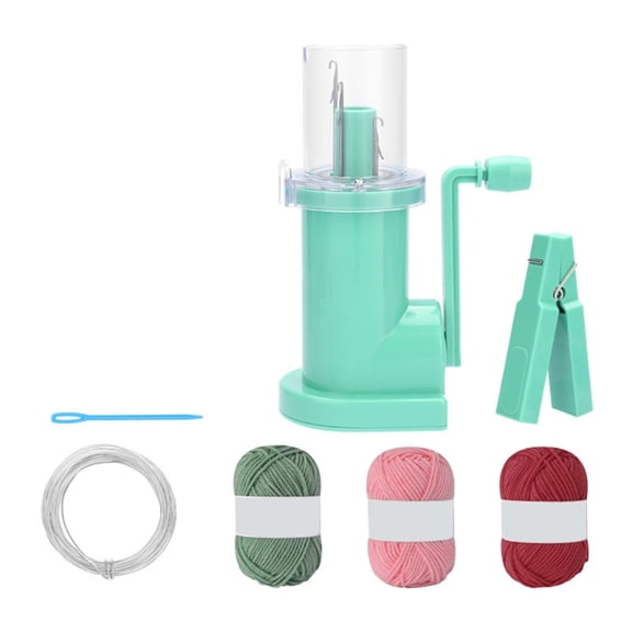 AOOOWER Hand Knitting Machine Hand Spool Knitter Easy Knitting Tool Household Hand Spool Craft Tool for Bracelet Weaving