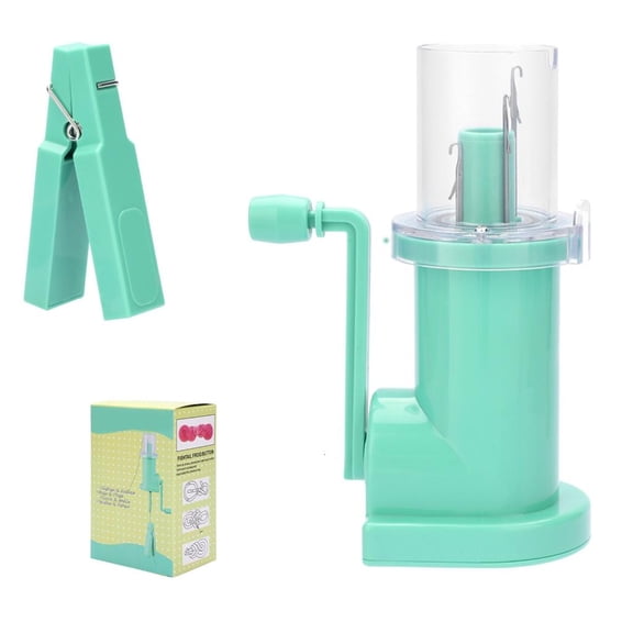 AOOOWER Hand Operated Knitting Machine Household Hand Spool Knitter Small Sewing Knitting Machine Craft Bracelet Weaving Tool