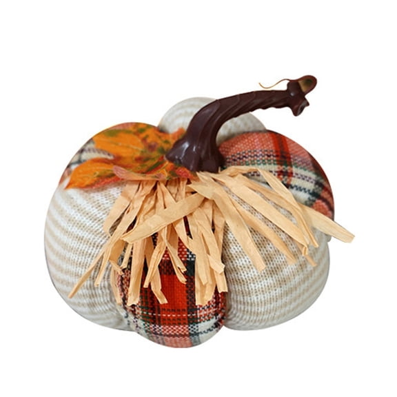 AOOOWER Harvest Cloth Pumpkin Decoration Durable Fabric Craft For Seasonal Display