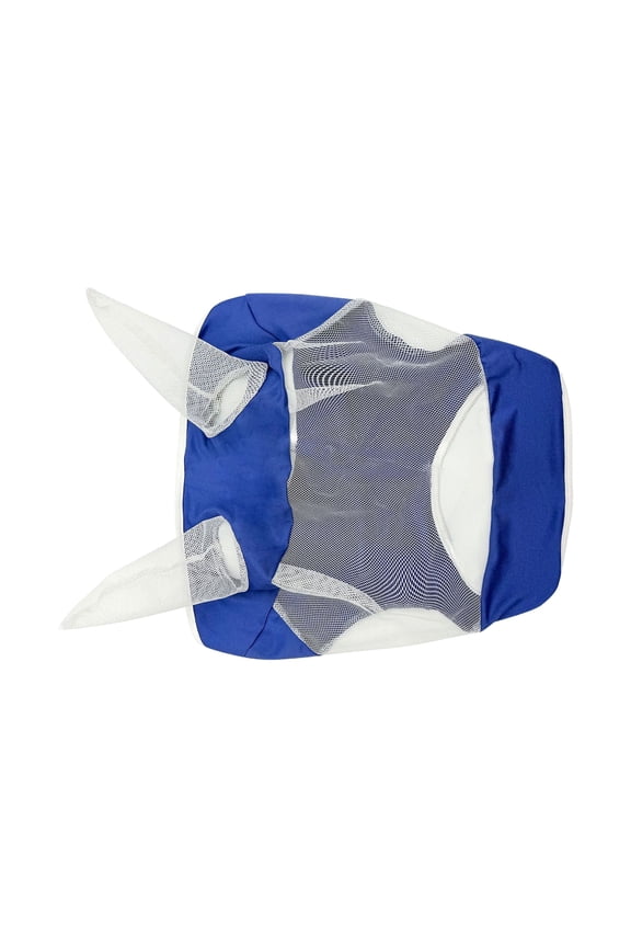 Head Cover Horse Supplies Breathable Mesh Netted Mask Comfortable Face Cover with Ear Against Insect Breathable Mesh