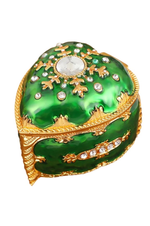 Heart Shaped Jewelry Holder Soft Velvets Lining Organizer for Earrings Bracelet