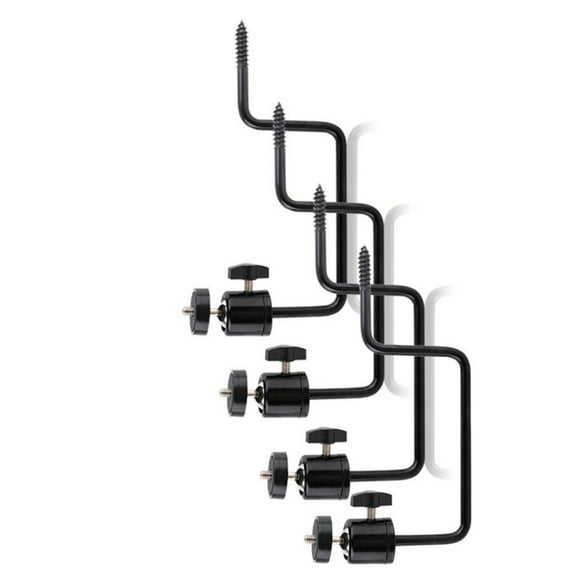 AOOOWER Heavy Duty Metal Rotatable Security Camera Bracket With Resistant Coating For Wildlife Monitoring