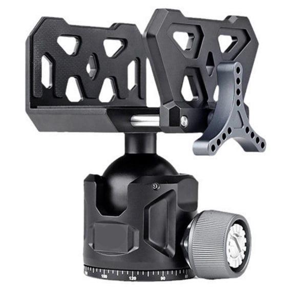 AOOOWER Heavy Duty Metal Shoot Saddles Ball Head Clamp Base For DSLR Cameras Shoot