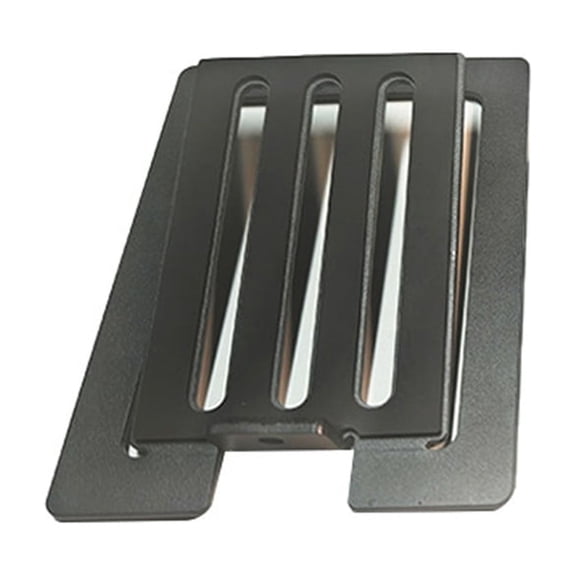 AOOOWER Heavy Duty Metal Soundbar Stand With Vibration Dampening Technology And Angled Base For Home Entertainment Systems