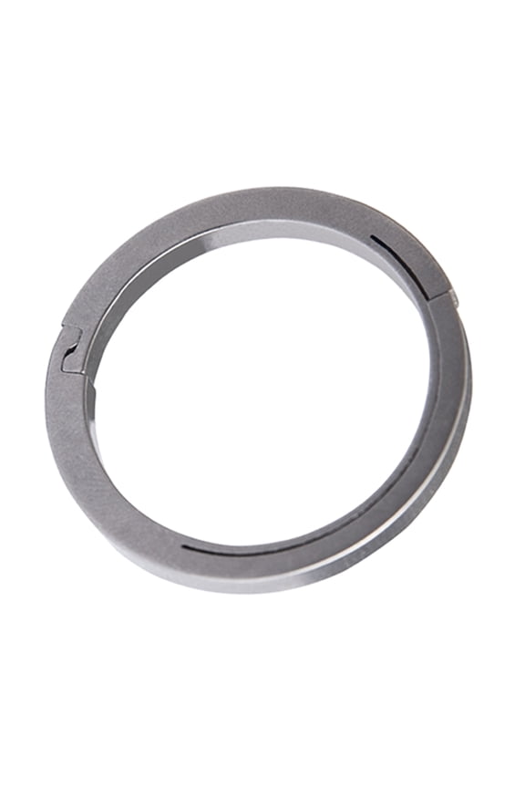 Heavy Duty Round Split Rings Titanium Key Rings Side-Pushing Key Chain Rings