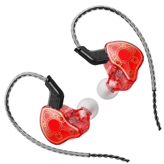 AOOOWER HiFis 3.5mm Detachable Deep Bass Earbuds Inlines Control for Sports and Calls