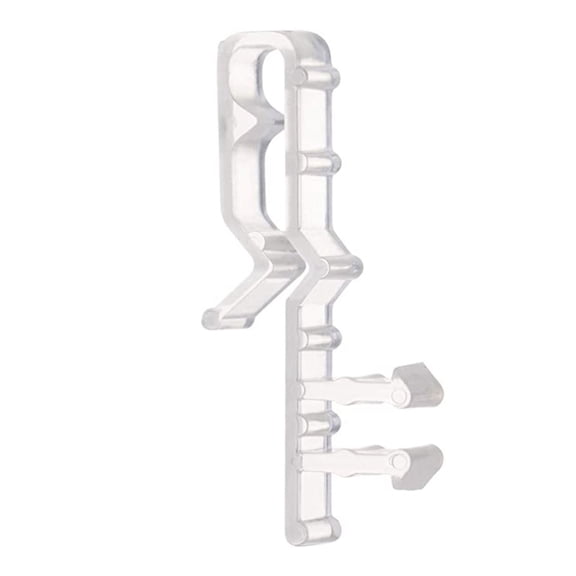 AOOOWER Hidden Curtain Clip Invisible Clip Window Blind Clip Clear Window Curtain Clip