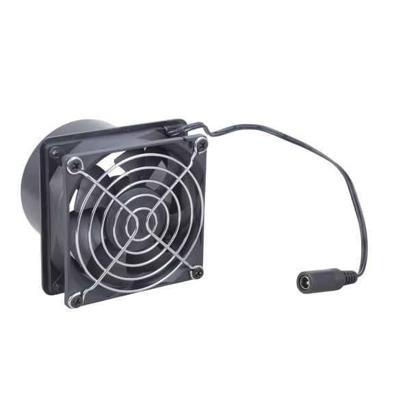 AOOOWER High Airflows 12V Ventilation Blower Fan With Removable ABS Housing For Grow Tents Server Cooling And DIYer Applications