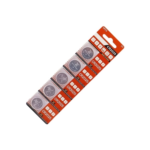AOOOWER High Capacity CR2025 3V Coin Cell Batteries Battery CR2025 Reliable Power Sources For Electronic Gadgets Home Use