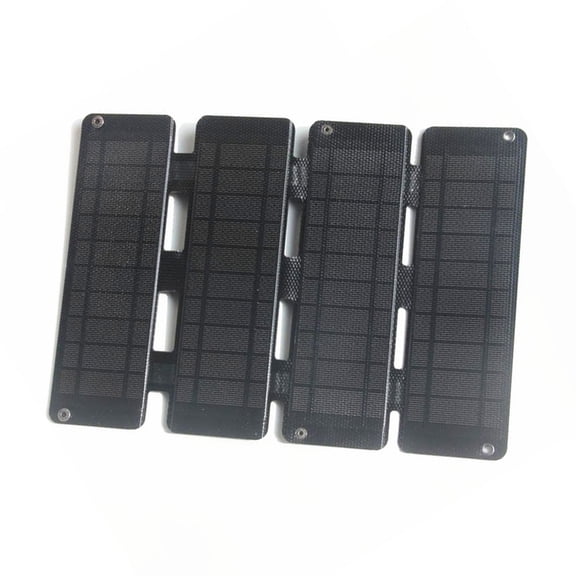 AOOOWER High Efficiency 14W Solar Panel Charger, Double USB, Foldable Solar Charger, IPX6 Waterproof for Camping Solar Panel