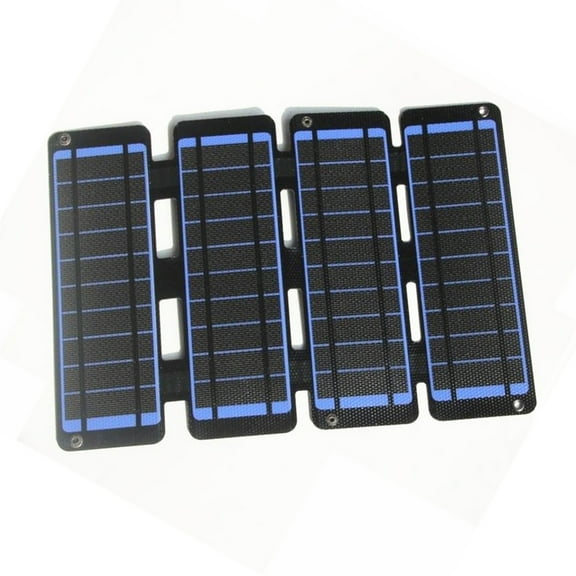 AOOOWER High Efficiency 14W Solar Panel Charger, Double USB, Foldable Solar Charger, IPX6 Waterproof for Camping Solar Panel
