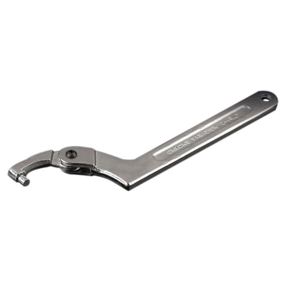 AOOOWER High Strength Spanner Hook Wrench Tool 4 1/2"-6 11/16" for Ch for rome Vanadium