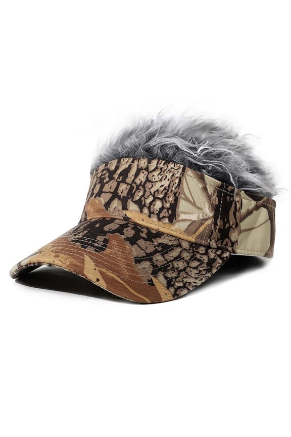 Hipster Baseball Cap Hat Outdoor Artificial Hair Hat Street Creative Persona