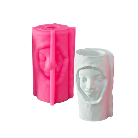 AOOOWER Human Body Flower Pots Silicone Mold Cement Plaster Craft Home Decoration