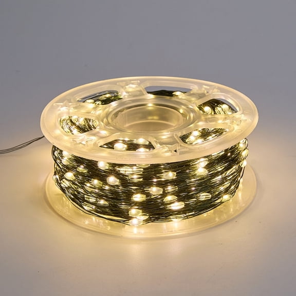 AOOOWER Impermeable Sparkling Bronze Wire LED Radiances Perfect For Forests Garden Parties Energy Efficient