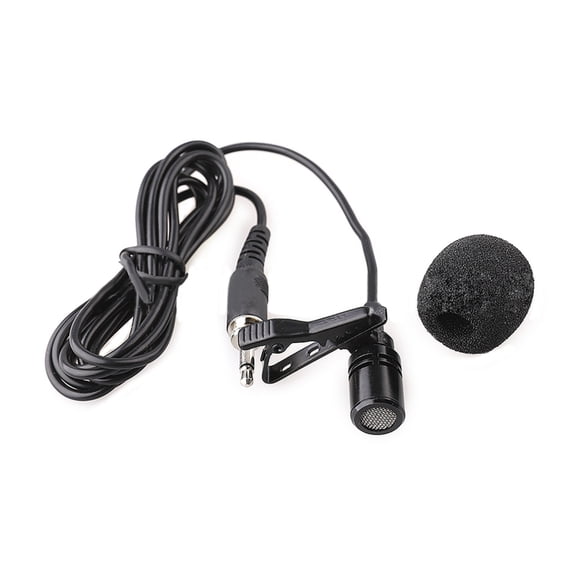 AOOOWER Improved Speech Quality Lavalier Lapel Microphone with Fixing Clip Microphone