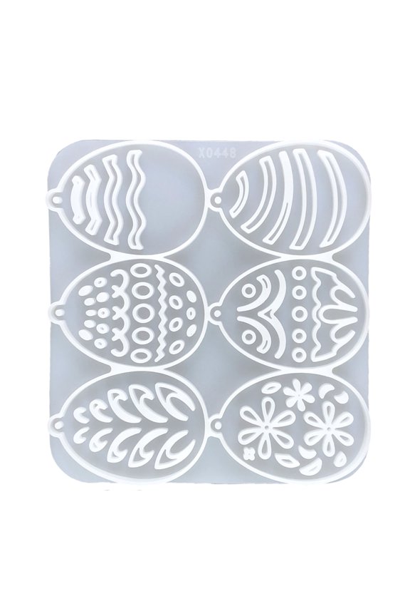 Individualized Eggs Keychain Resin Mold Great for Easter themed DIY Projects