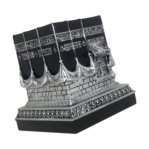 AOOOWER Kaba Replicas Model Showpieces Ornament Islamic Turkish Home Table Decoration