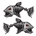 thumbnail image 1 of AOOOWER Kayak Sticker Decal Accessories Fishing Reflective Decals DIY Stickers Decor, 1 of 9