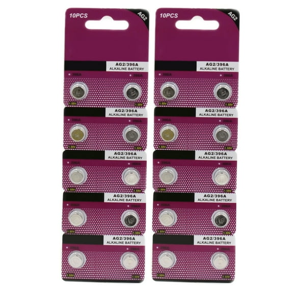 AOOOWER LR726 396 SR726 196 Relibality Button Coin Cell Battery for Household Watch Use