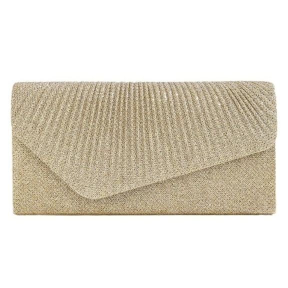 AOOOWER Lady Elegant Wedding Clutches Female Cocktail Prom Handbag with Chain