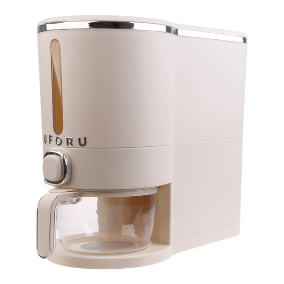 AOOOWER Large Grain Container Storage with Lid Measuring Cylinder Moisture Proof