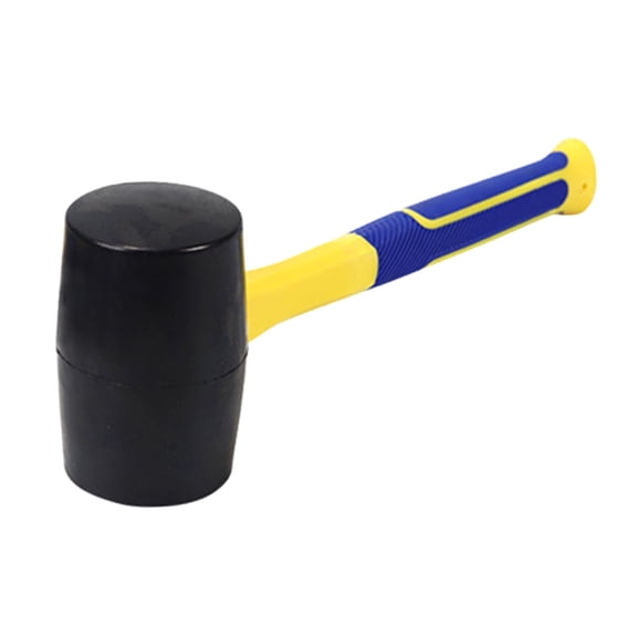 AOOOWER Lightweight Rubber Hammer Installation Hammer Rubber Mallet Soft Handle for DIY Projects, Woodworking,Installation