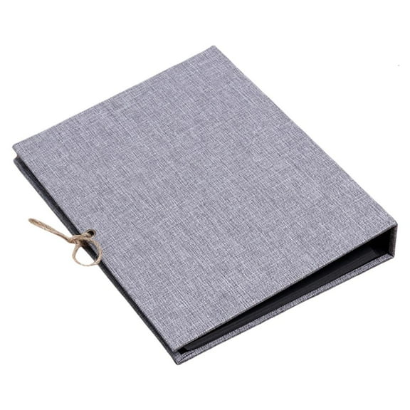 AOOOWER Linen Covered Scrapbooks Album 30 Page Photo Book for Family Event and Creative 27x21cm