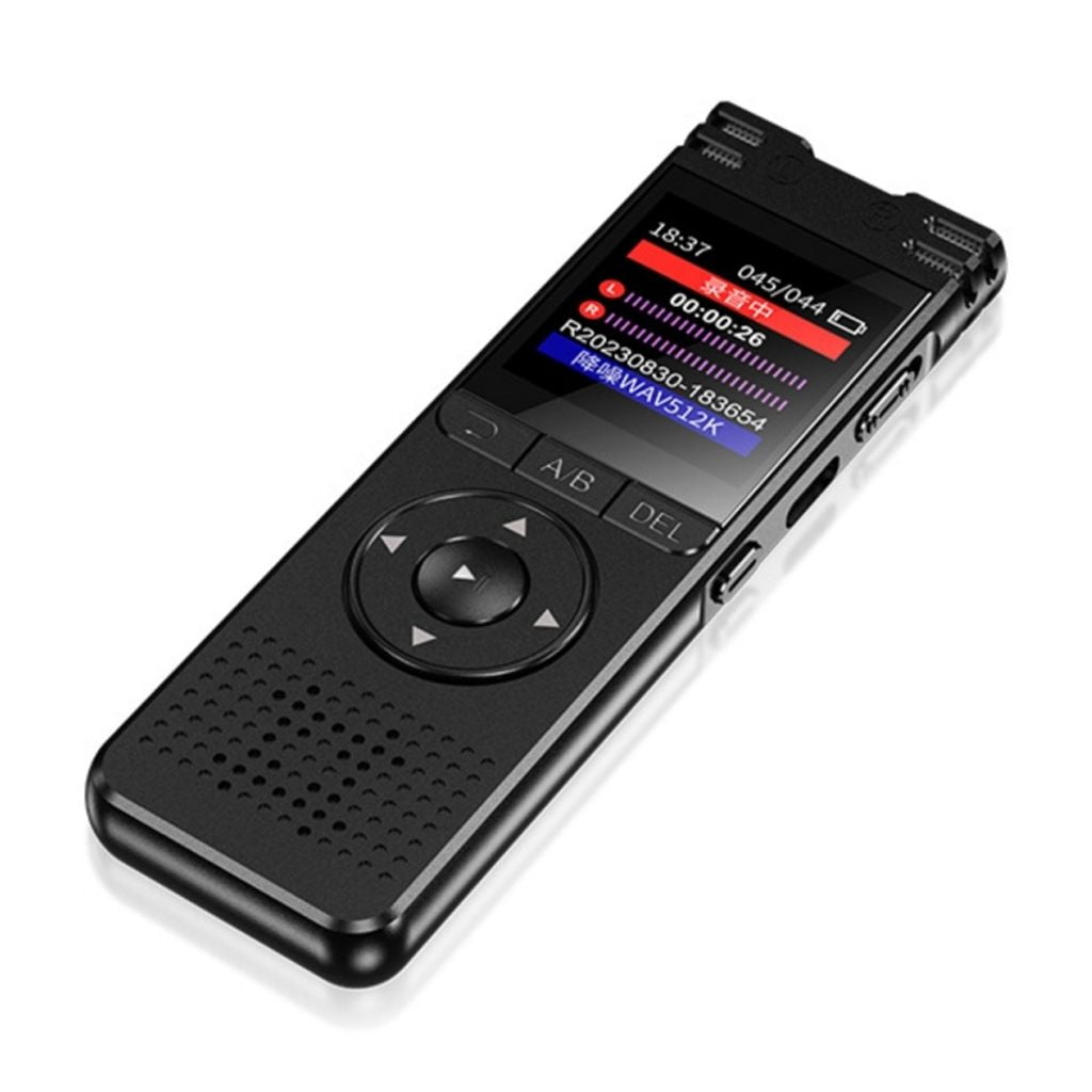 AOOOWER Long Battery 32GB 64GB Digital Voice Recorders, Clear Video Capture for Meetings Lectures