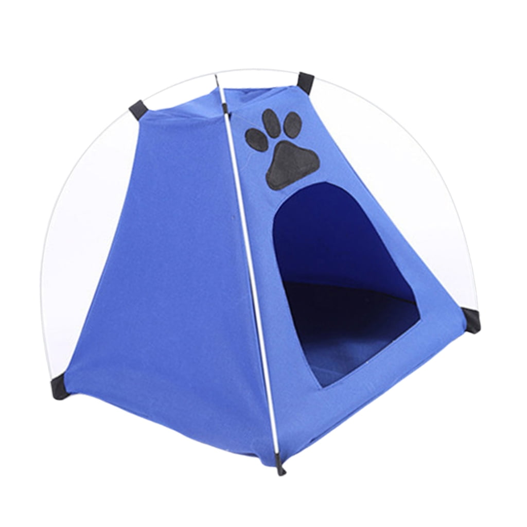 AOOOWER Lovely Print Cats House Tent for Small Dog Cats Cooling Tent Shelter House Pet Accessory Resting Tent for Indoor Outdoor