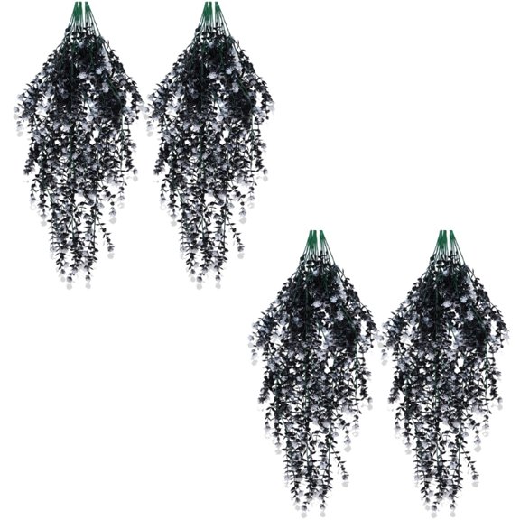 AOOOWER Low Maintenance Artificial Eucalyptuses Vine Decorative Garlands Home Decoration