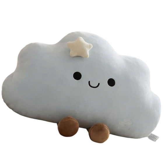 AOOOWER Luxurious Cloud Shape Backrest Pillow Seat Cushion For Chairs Sofas And Bed