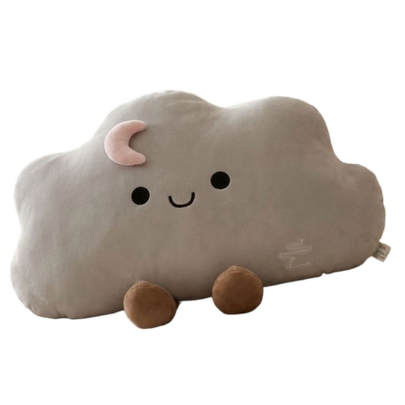 AOOOWER Luxurious Cloud Shape Backrest Pillow Seat Cushion For Chairs Sofas And Bed