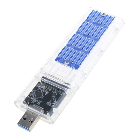 AOOOWER M.2 Solid Disk Case Box Support USB 3.0 5Gbps Fast Speed Easy Installation