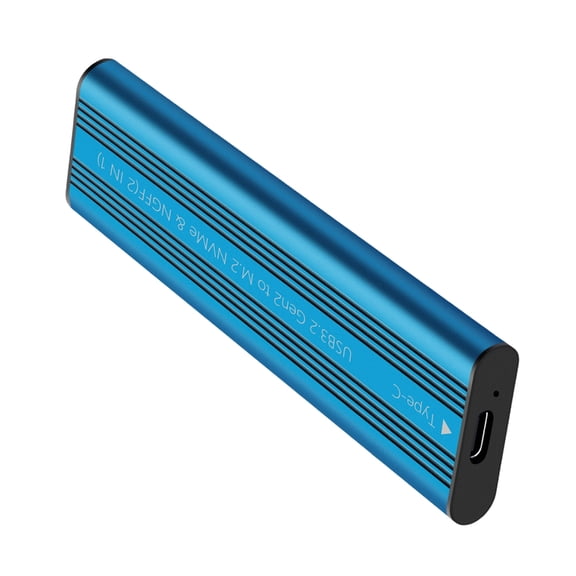 AOOOWER M.2 Solid Disk Case Hard Disk Enclosure USB3.2 20Gbps Cooling Box External USB C Solid Disk Adapter Case