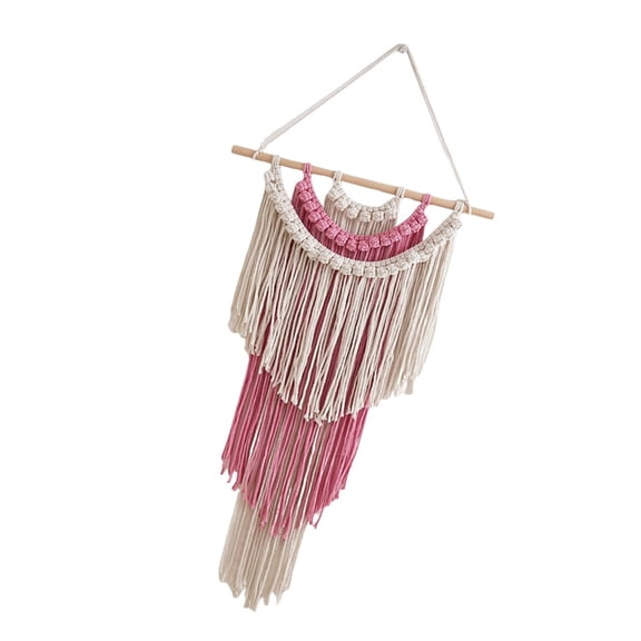 AOOOWER Macrames Wall Hangings Tapestrys Hand Woven Bohemians Cotton Rope Tapestrys