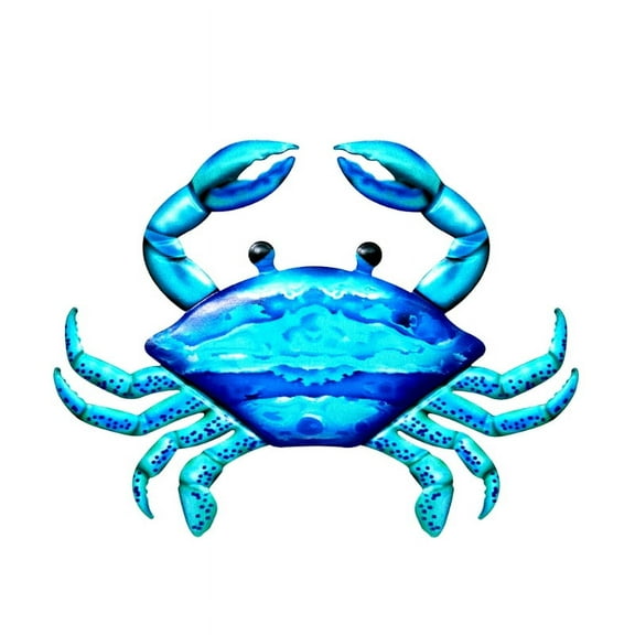 AOOOWER Metal Crab Wall Decor Nautical Hanging Art Decorative Sculpture for Home Pool