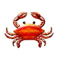 thumbnail image 1 of AOOOWER Metal Crab Wall Decor Nautical Hanging Art Decorative Sculpture for Home Pool, 1 of 6
