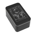 thumbnail image 1 of AOOOWER Metal Game Card Box Playings Tarots Container Storage Case Packing Poker Box Playings Cards Box Empty Candy Storage Case, 1 of 12