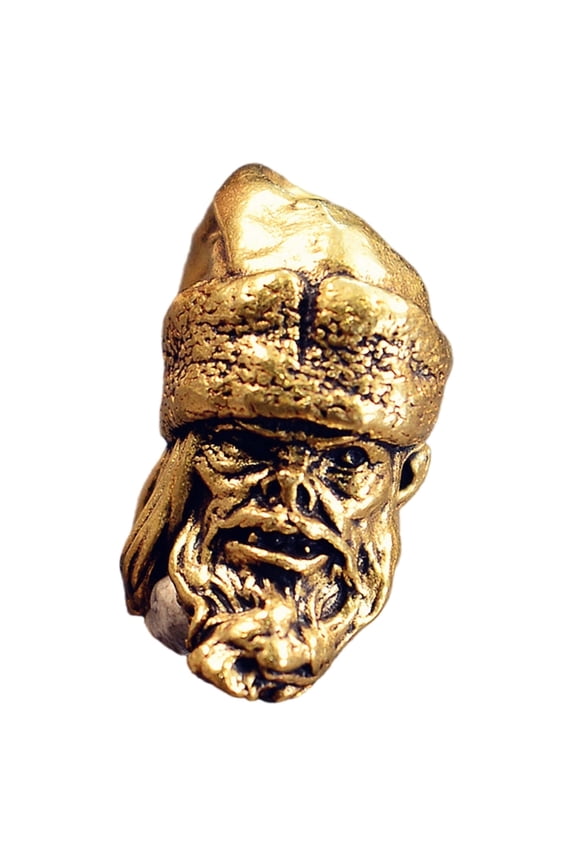 Metal Santa Beads for Custom Keychains Necklaces and Accessories DIY Crafts