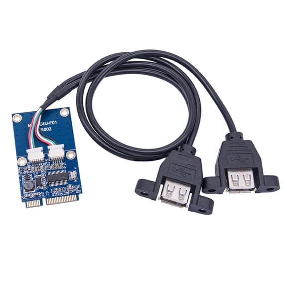 AOOOWER Mini PCIe to USB Cable M.2 Wifi KEY A+E to USB Cord for Reliable Connection