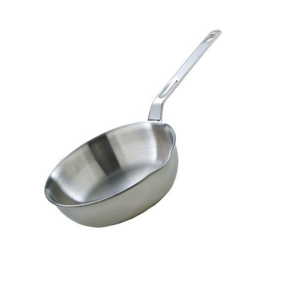AOOOWER Miniature Cooking Pot For Butter Melting Even Heating Stainless Steel Skillets