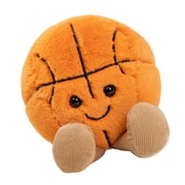 AOOOWER Miniature Plush Sports Ball Doll Soft Stuffed Figure Gift For Kids Adults
